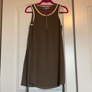Naked Zebra brown dress